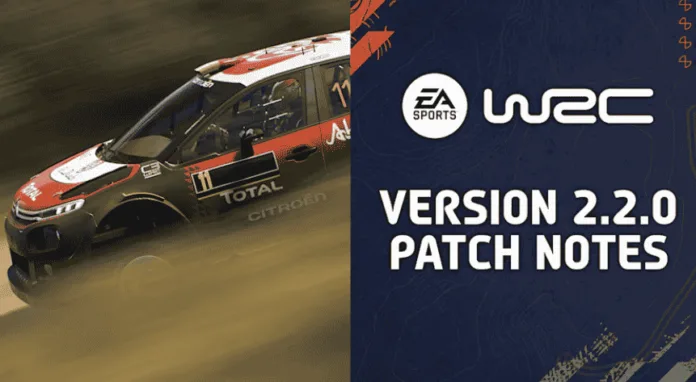 EA Sports WRC Update 2.002 Patch Notes (Patch 2.2)